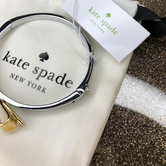 Kate Spade love notes bracelet gold/silver - Picture 4 of 8